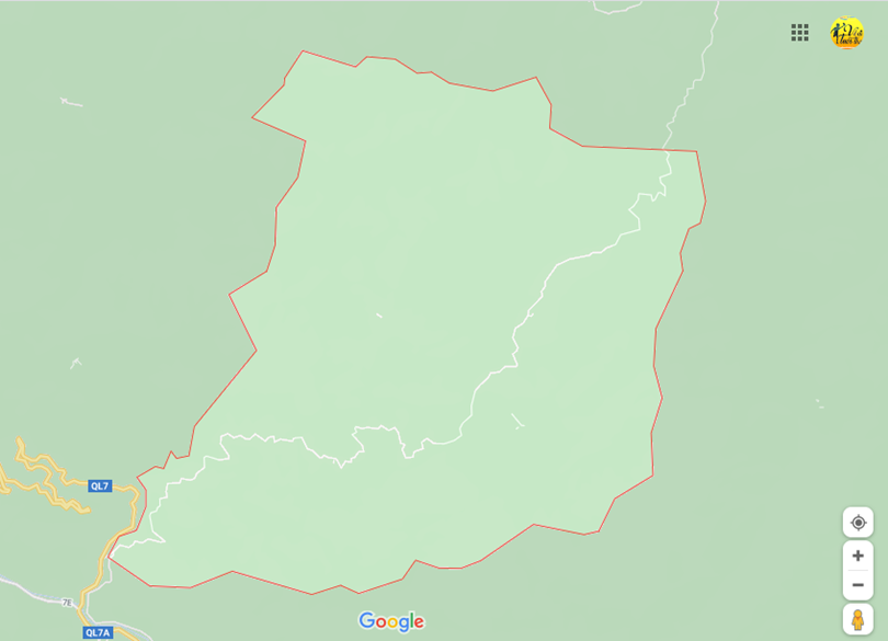  Vị trí địa lý tại Phà đánh, Kỳ sơn, Nghệ an