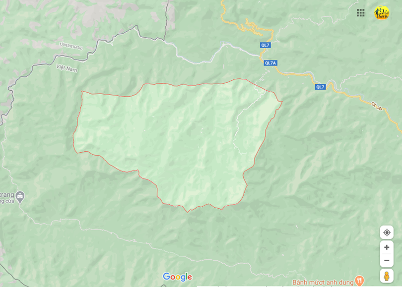  Vị trí địa lý tại Tây sơn, Kỳ sơn, Nghệ an