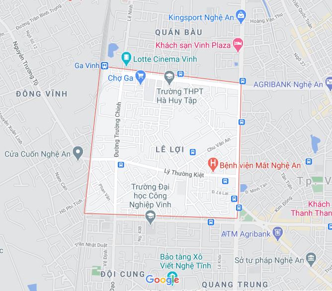 Lê Lợi, TP Vinh, Nghệ An