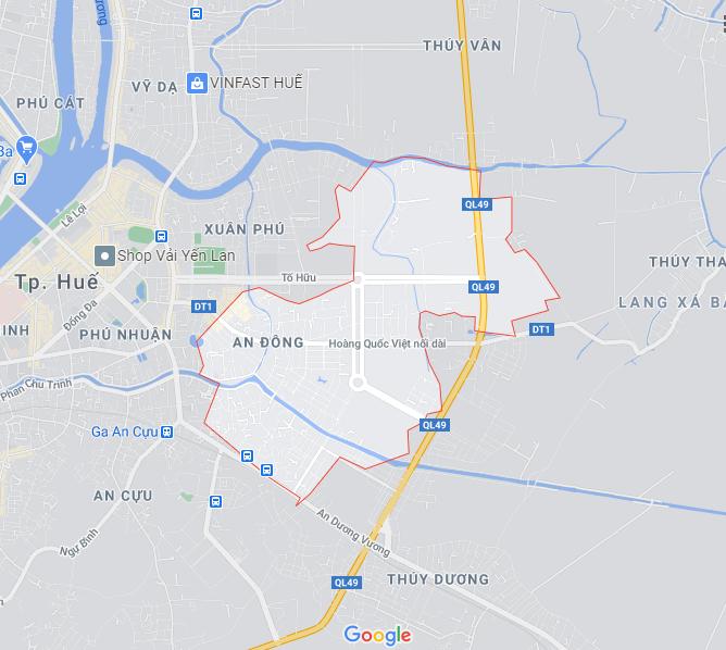 an đông, tp huế, huế