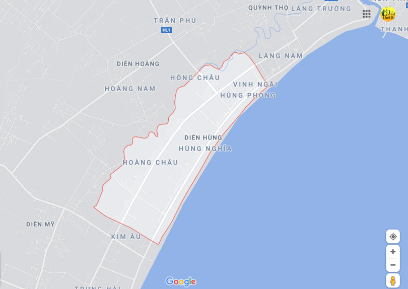 Hình ảnh vị trí địa lý tại Diễn hùng, Diễn châu, Nghệ an