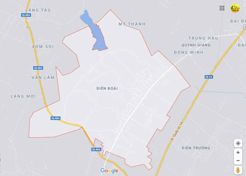 Hình ảnh vị trí địa lý tại Diễn đoài, Diễn châu, Nghệ an