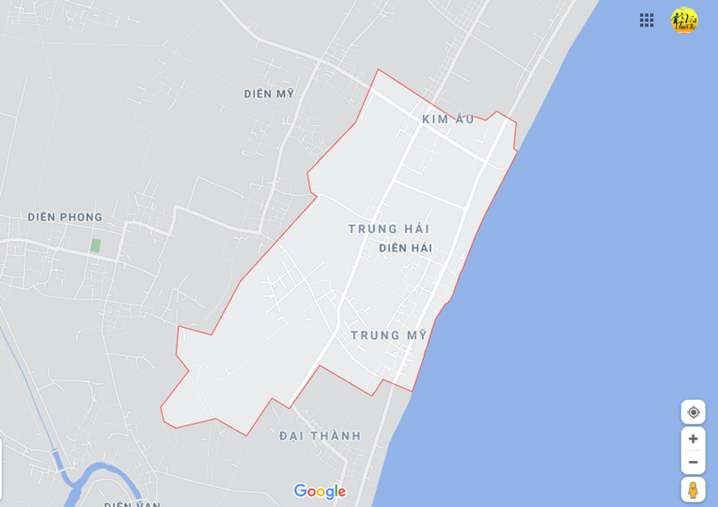 Hình ảnh vị trí địa lý tại Diễn hải, Diễn châu, Nghệ an