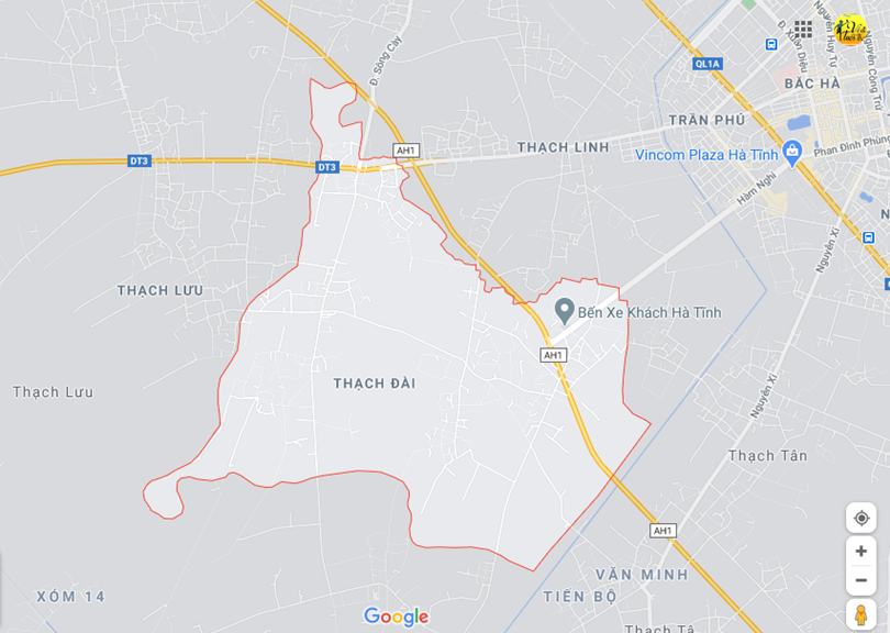 Hình ảnh vị trí địa lý tại Thạch đài, Thạch hà, Hà tĩnh