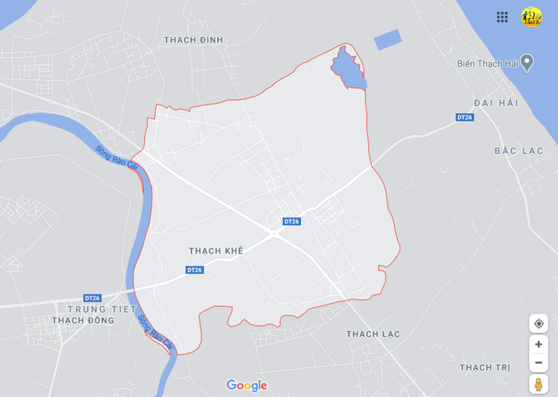 Hình ảnh vị trí địa lý tại Thạch khê, Thạch hà, Hà tĩnh