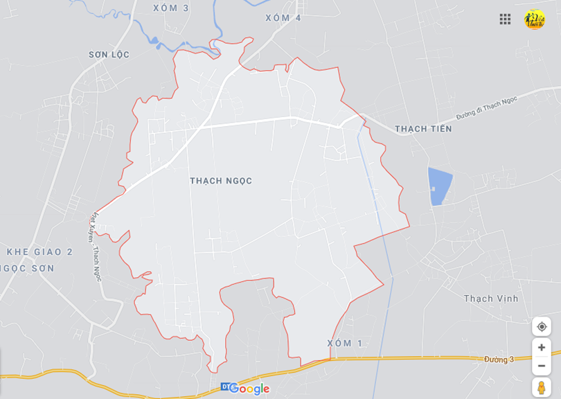 Hình ảnh vị trí địa lý tại Thạch ngọc, Thạch hà, Hà tĩnh