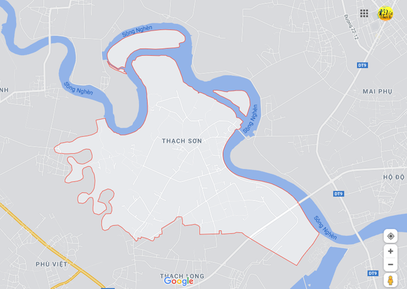 Hình ảnh vị trí địa lý tại Thạch sơn, Thạch hà, Hà tĩnh