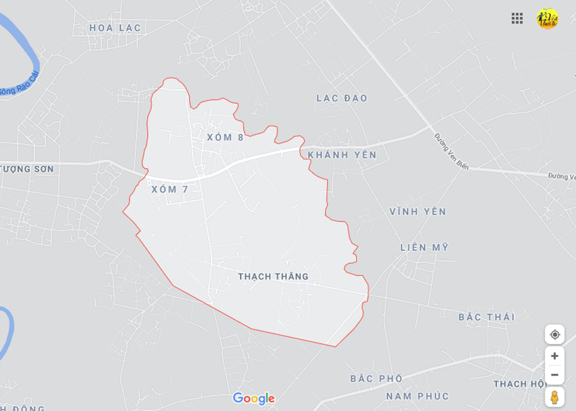 Hình ảnh vị trí địa lý tại Thạch thắng, Thạch hà, Hà tĩnh