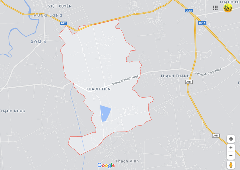 Hình ảnh vị trí địa lý tại Thạch tiến, Thạch hà, Hà tĩnh