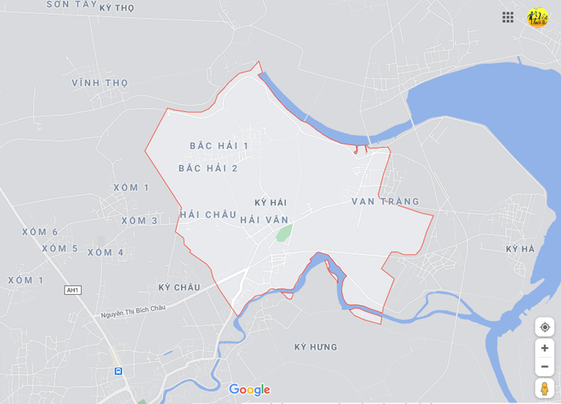 Hình ảnh vị trí địa lý tại Kỳ hải, Kỳ anh, Hà tĩnh