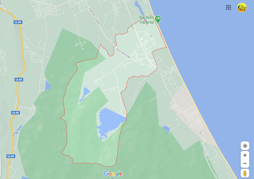 Hình ảnh vị trí địa lý tại Cổ đạm, Nghi xuân, Hà tĩnh