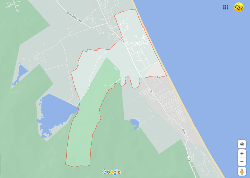 Hình ảnh vị trí địa lý tại Xuân liên, Nghi xuân, Hà tĩnh