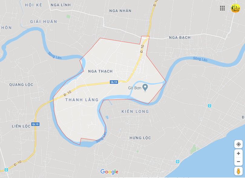 Hình ảnh vị trí địa lý tại Nga thạch, Nga sơn, Thanh hóa