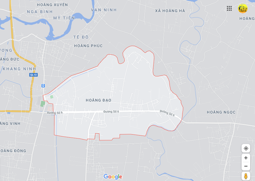 Hình ảnh vị trí địa lý tại Hoằng đạo, Hoằng hóa, Thanh hóa