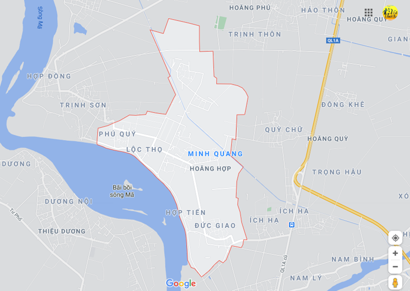 Hình ảnh vị trí địa lý tại Hoằng hợp, Hoằng hóa, Thanh hóa