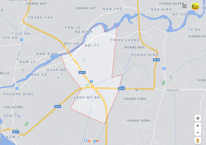 Hình ảnh vị trí địa lý tại Hoằng minh, Hoằng hóa, Thanh hóa