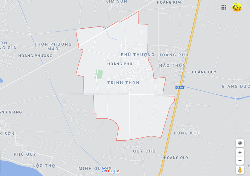 Hình ảnh vị trí địa lý tại Hoằng phú, Hoằng hóa, Thanh hóa