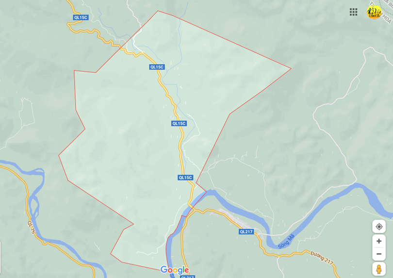 Hình ảnh vị trí địa lý tại Ban công, Bá thước, Thanh hóa