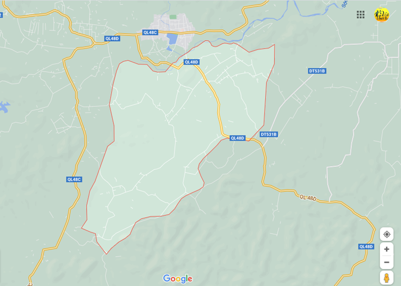 Hình ảnh vị trí địa lý tại Châu đình, Quỳ hợp, Nghệ an