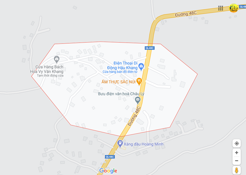 Hình ảnh vị trí địa lý tại Châu lý, Quỳ hợp, Nghệ an