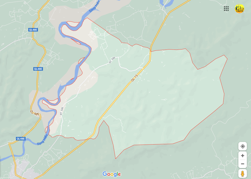 Hình ảnh vị trí địa lý tại Nghĩa dũng, Tân kỳ, Nghệ an