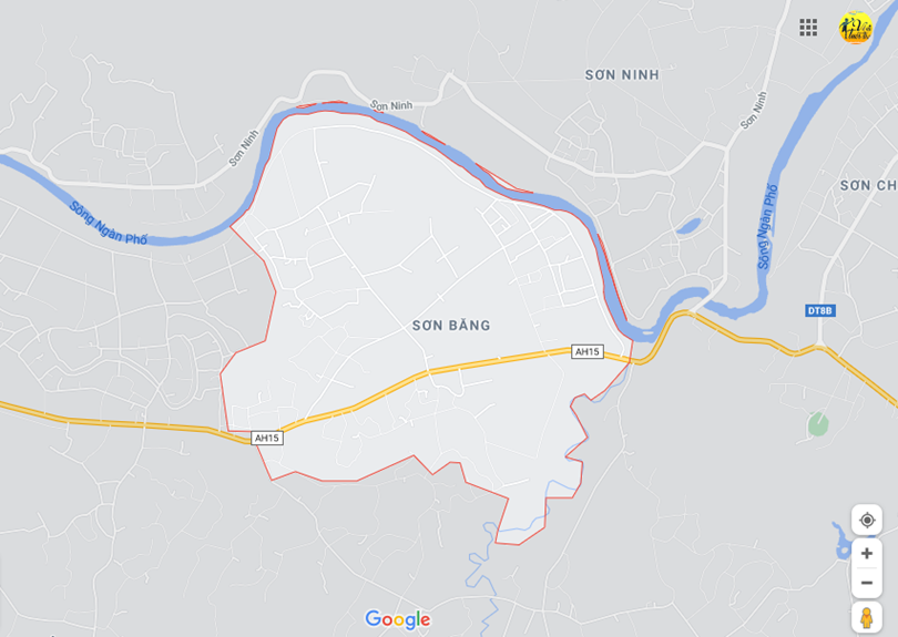 Hình ảnh vị trí địa lý tại Sơn bằng, Hương sơn, Hà tĩnh
