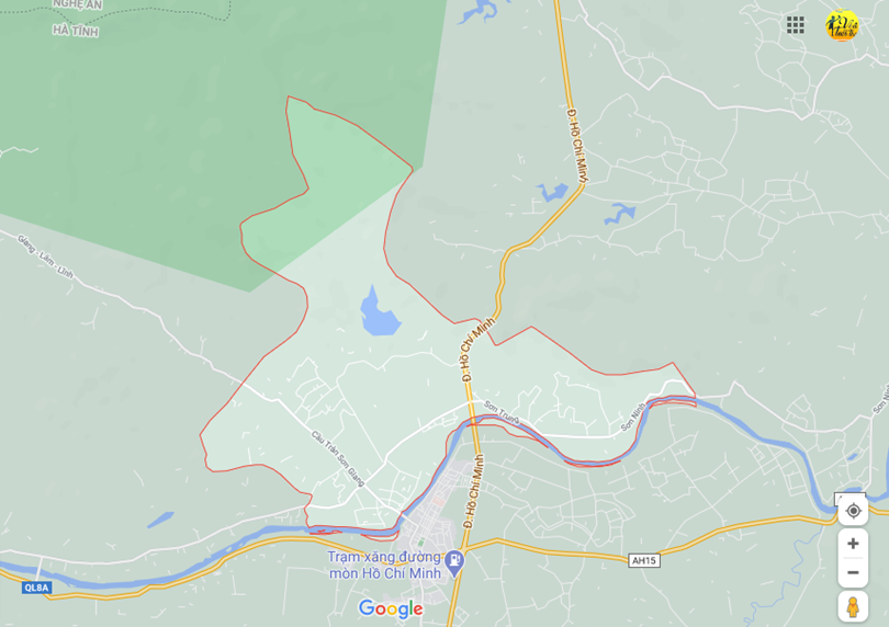 Hình ảnh vị trí địa lý tại Sơn giang, Hương sơn, Hà tĩnh