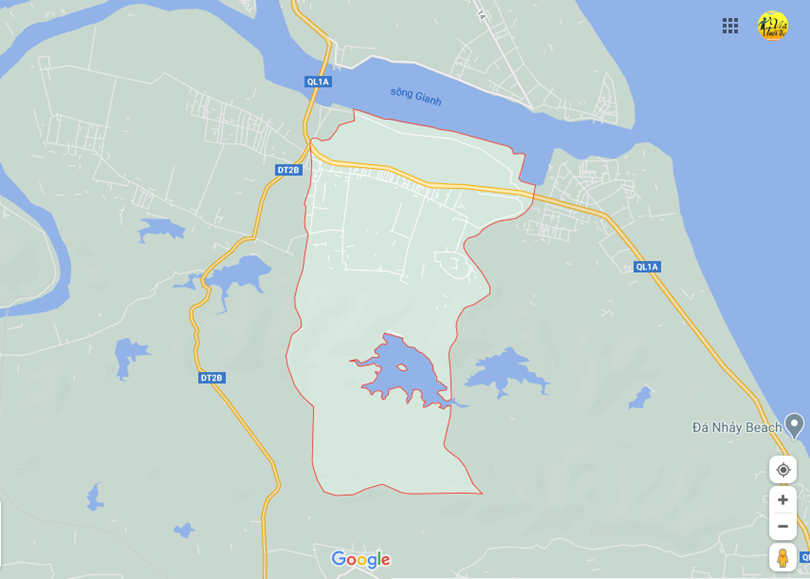 Ảnh vị trí địa lý tại Bắc trạch, Bố trạch, Quảng bình