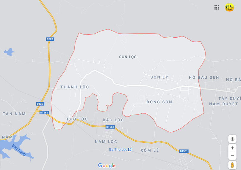 Ảnh vị trí địa lý tại Sơn lộc, Bố trạch, Quảng bình