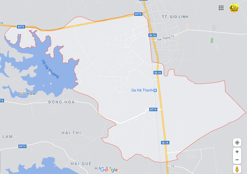 Hình ảnh vị trí địa lý tại Gio bình, Gio linh, Quảng trị