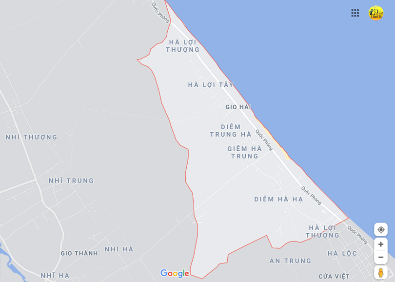 Hình ảnh vị trí địa lý tại Gio bình, Gio linh, Quảng trị