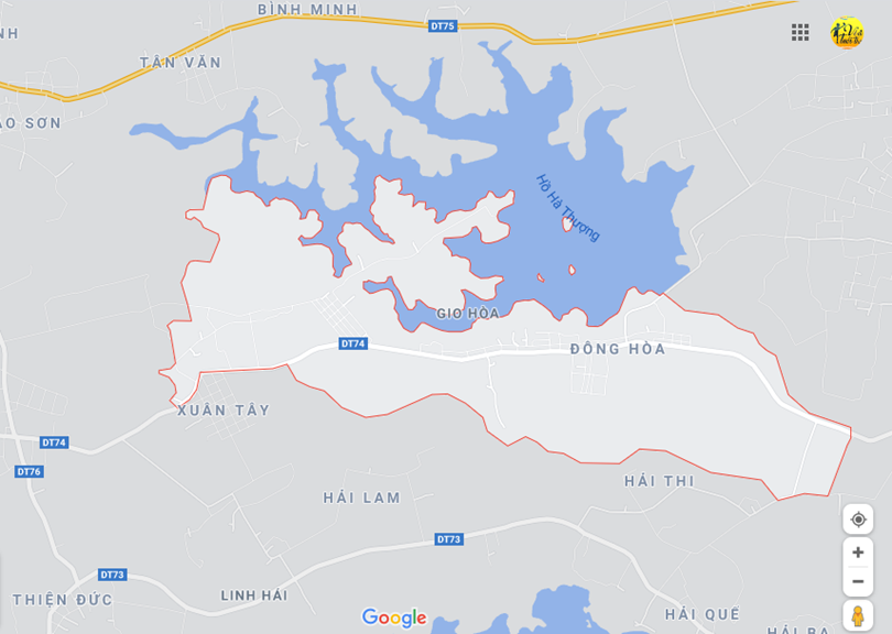 Hình ảnh vị trí địa lý tại Gio hòa, Gio linh, Quảng trị