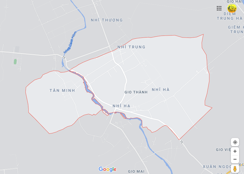 Hình ảnh vị trí địa lý tại Gio bình, Gio linh, Quảng trị