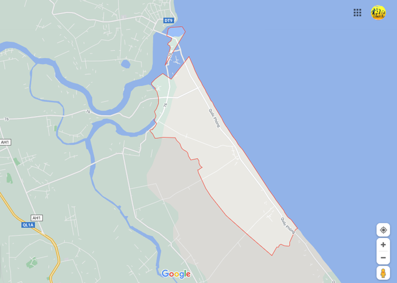 Hình ảnh vị trí địa lý tại Trung giang, Gio linh, Quảng trị