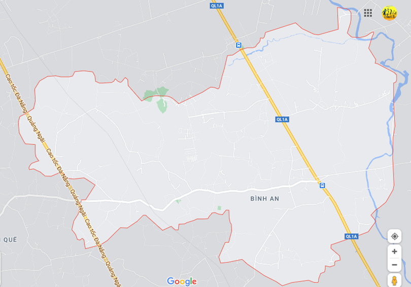 Hình ảnh vị trí địa lý tại Bình an, Thăng bình, Quảng nam