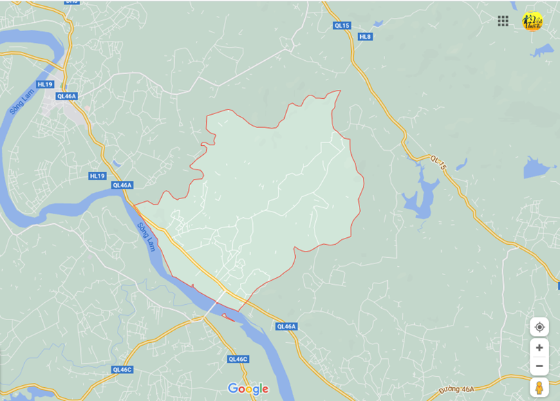 Ảnh bản đồ tại Ngọc sơn, Thanh chương, Nghệ an