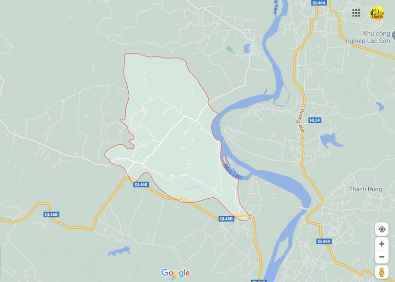 Ảnh bản đồ tại Phong thịnh, Thanh chương, Nghệ an