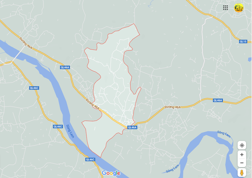 Ảnh bản đồ tại Thanh dương, Thanh chương, Nghệ an