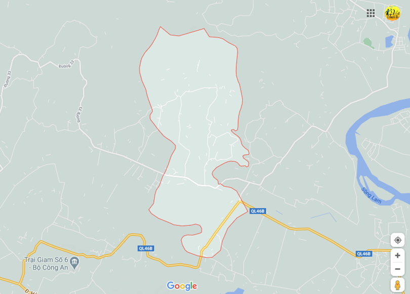 Ảnh bản đồ tại Thanh hòa, Thanh chương, Nghệ an