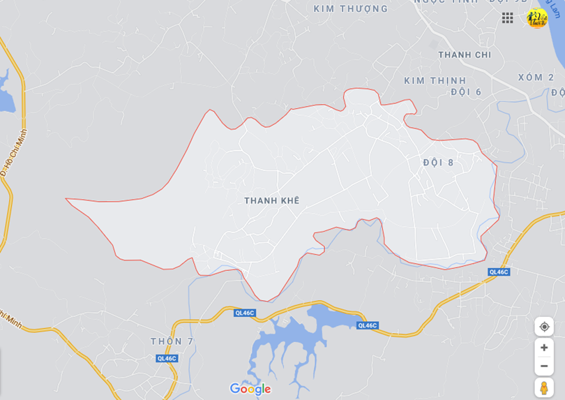 Ảnh bản đồ tại Thanh khê, Thanh chương, Nghệ an