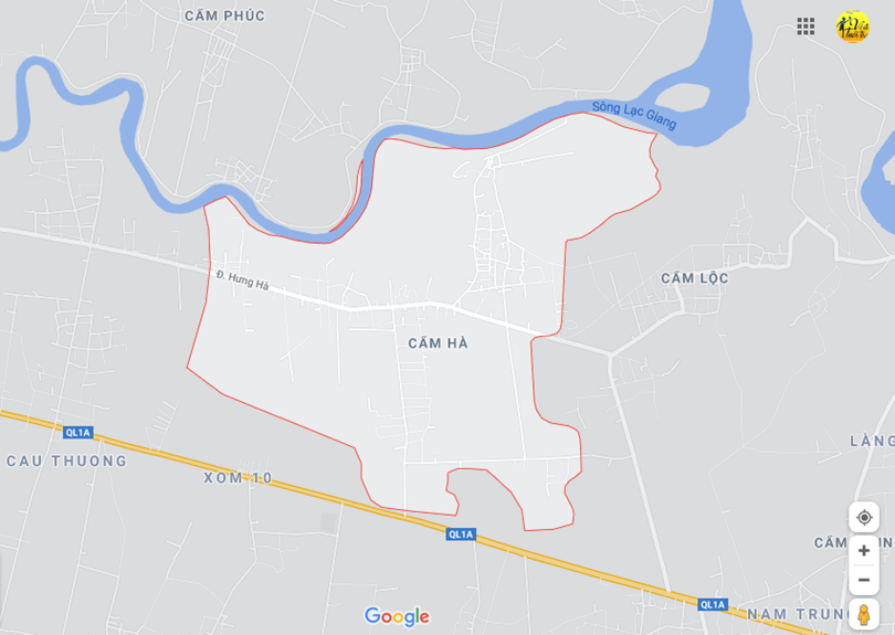 Hình ảnh vị trí địa lý tại Cẩm hà, Cầm xuyên, Hà tĩnh