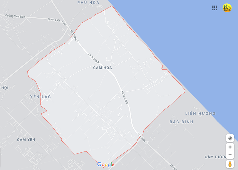 Hình ảnh vị trí địa lý tại Cẩm hòa, Cầm xuyên, Hà tĩnh