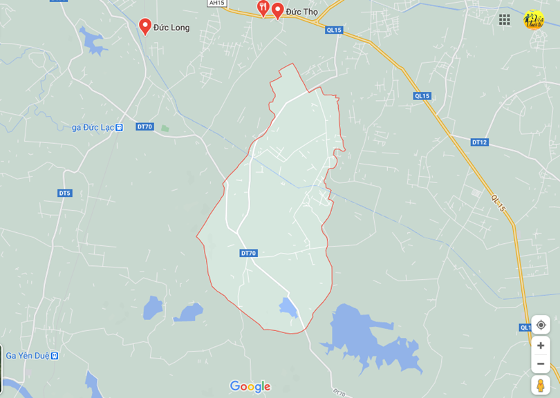 ảnh vị trí địa lý tại đức an, đức thọ, hà tĩnh