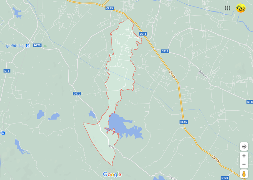 ảnh vị trí địa lý tại Đức dũng, Đức thọ, Hà tĩnh