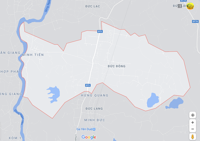 ảnh vị trí địa lý tại Đức đồng, Đức thọ, Hà tĩnh