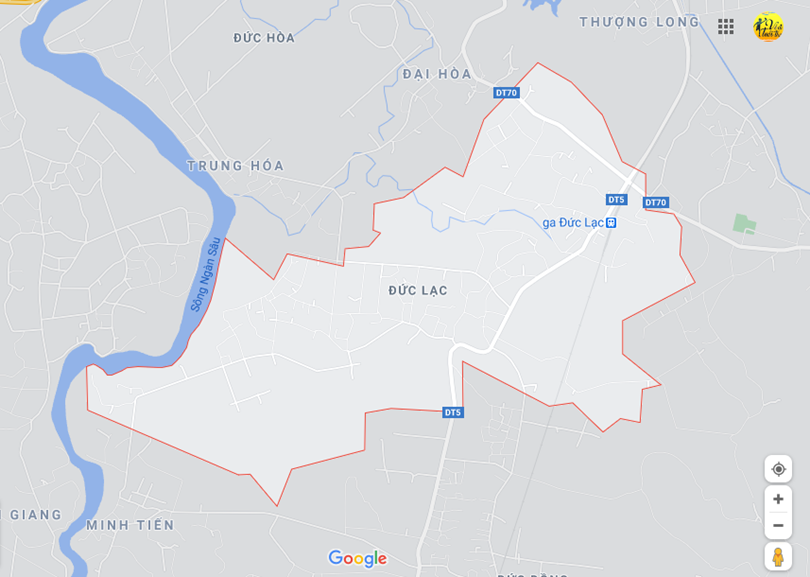 ảnh vị trí địa lý tại Đức lạc, Đức thọ, Hà tĩnh