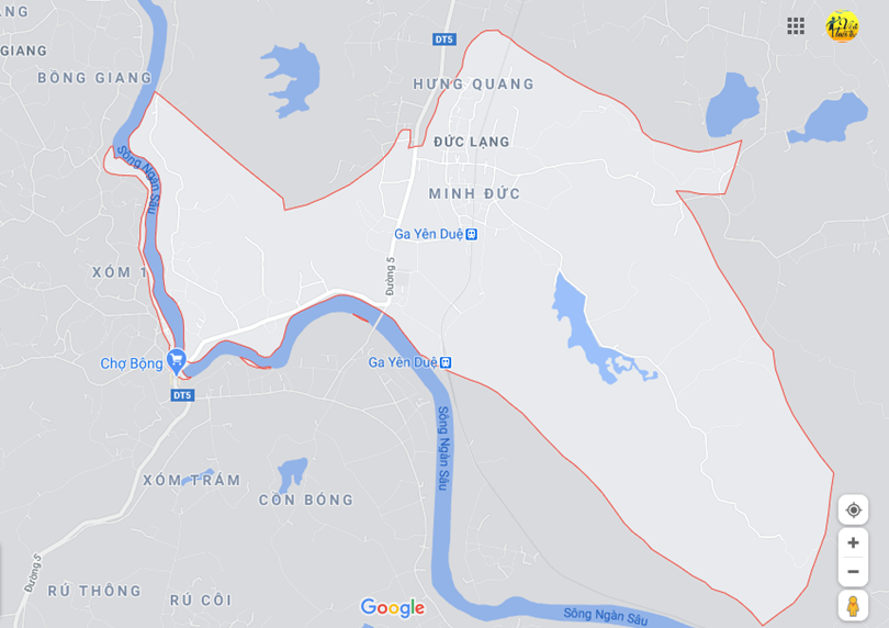 ảnh vị trí địa lý tại Đức lạng, Đức thọ, Hà tĩnh