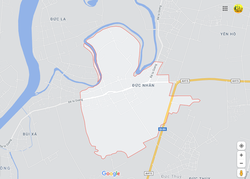 ảnh vị trí địa lý tại Đức nhân, Đức thọ, Hà tĩnh