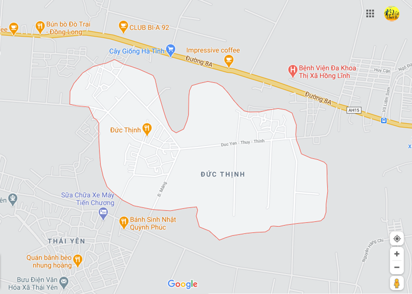 ảnh vị trí địa lý tại Đức thịnh, Đức thọ, Hà tĩnh