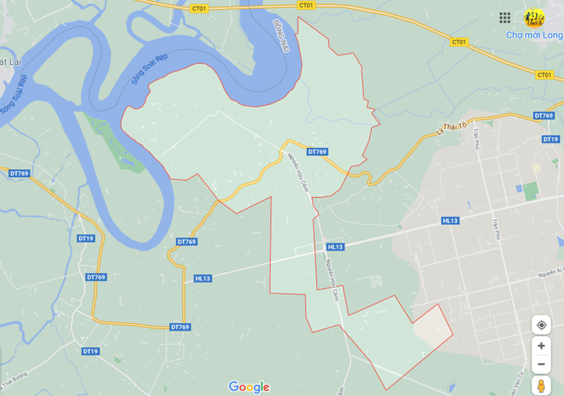 Hình ảnh vị trí địa lý tại Long tân, Biên hòa, Đồng nai